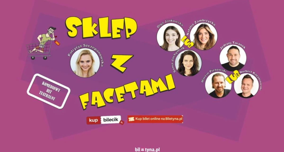 Sklep z facetami. Już wkrótce hit komediowy z serialową obsadą!