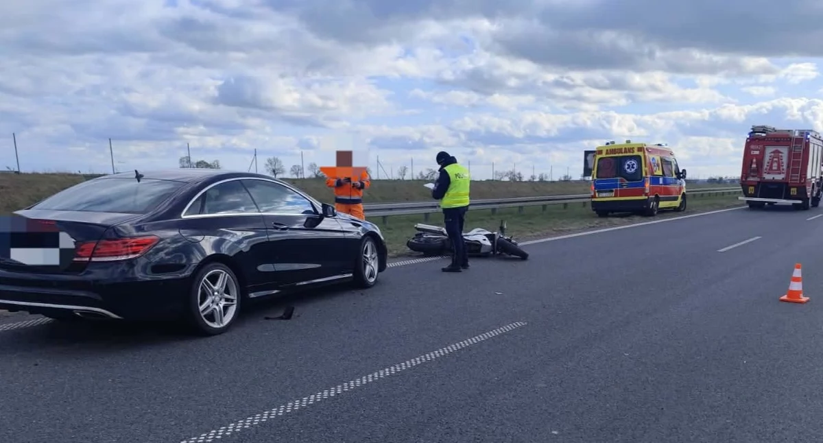 Tragiczny wypadek na S5. Nie zyje 37-letni motocyklista!