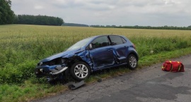 Wypadek między Rogaczewem i Turwią