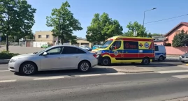Potrącenie na pasach w Kościanie