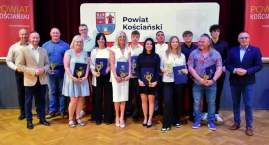 Nagrody dla sportowców z powiatu kościańskiego [ZDJĘCIA]