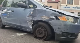 Zderzenie na Placu Paderewskiego w Kościanie [ZDJĘCIA]