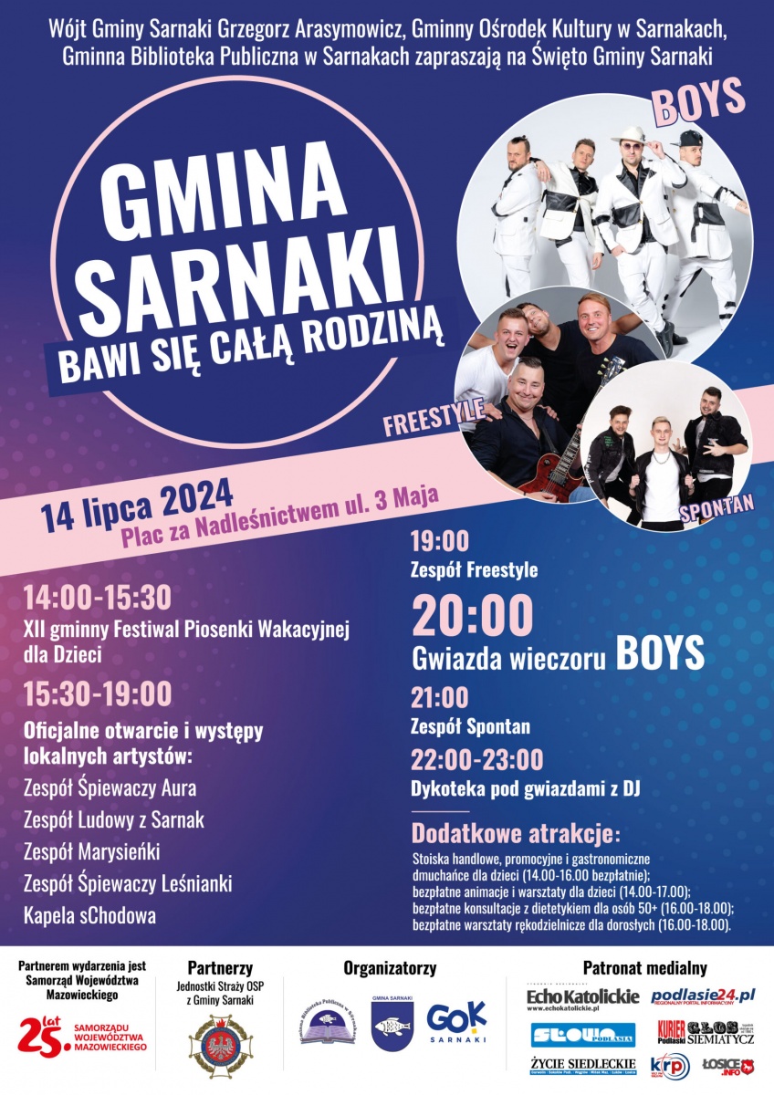 Rodzinna Fiesta w Sarnakach – Muzyka, Zabawa i Konkursy
