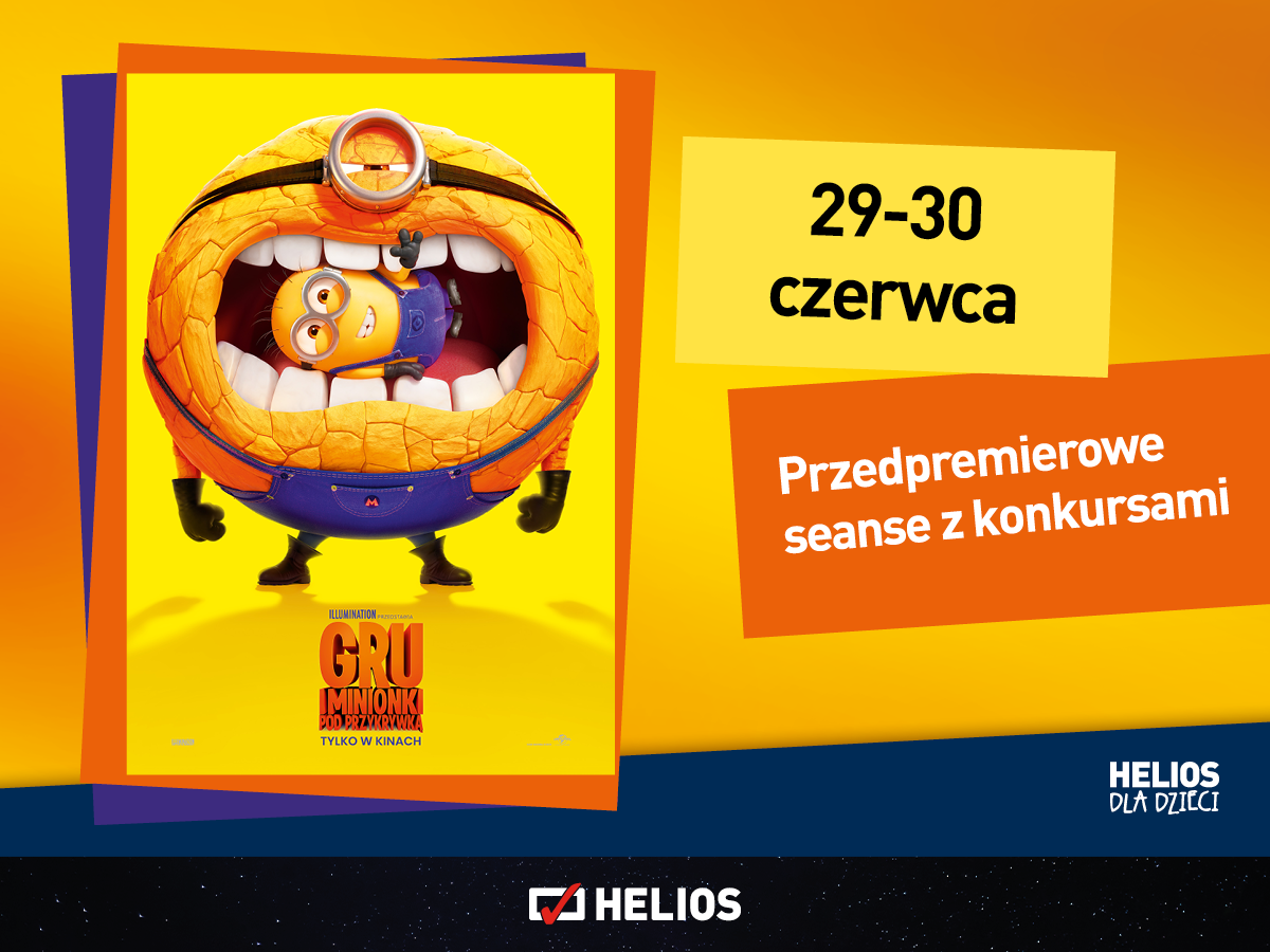 Gru i Minionki: Pod przykrywką - wygraj bilety