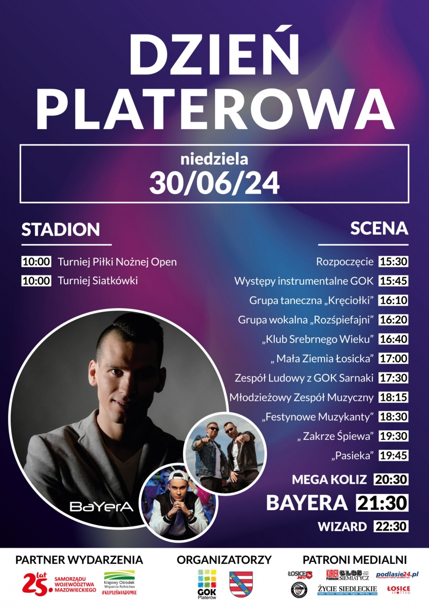 Platerów Zaprasza na Festyn – Świętujmy Razem!