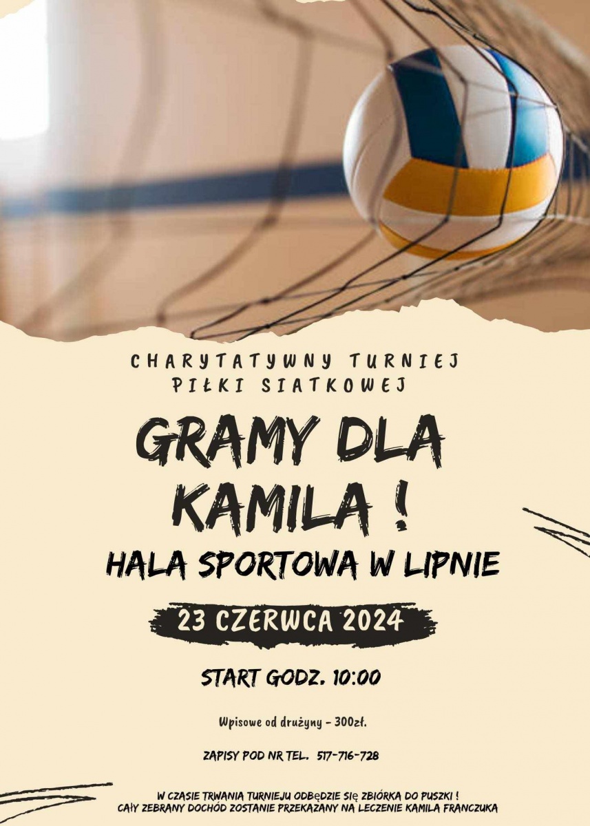 Gramy dla Kamila!