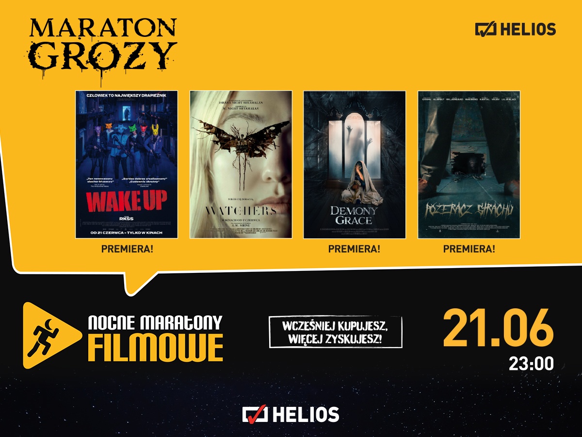 Maraton grozy w siedleckim Heliosie