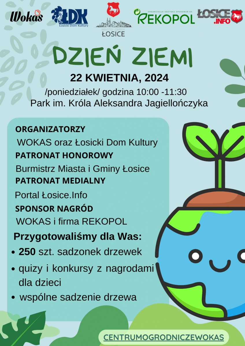 Łosice świętują - Dzień Ziemi już 22 kwietnia