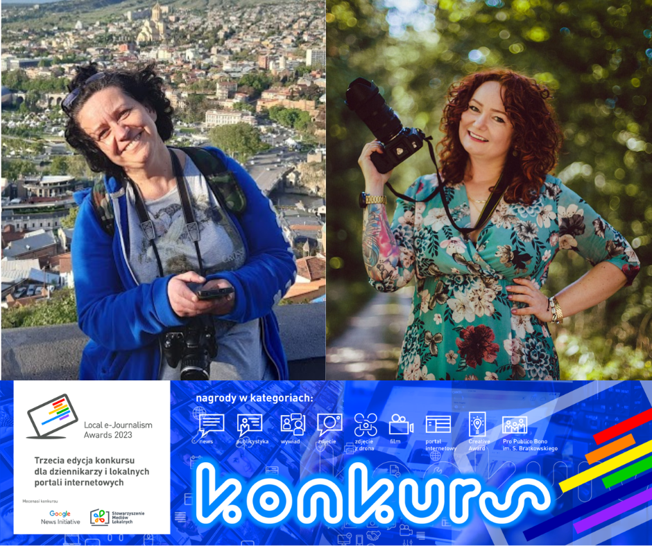 Joanna Gąska i Anna Kondraciuk Nominowane do Local e-Journalism Awards 2023