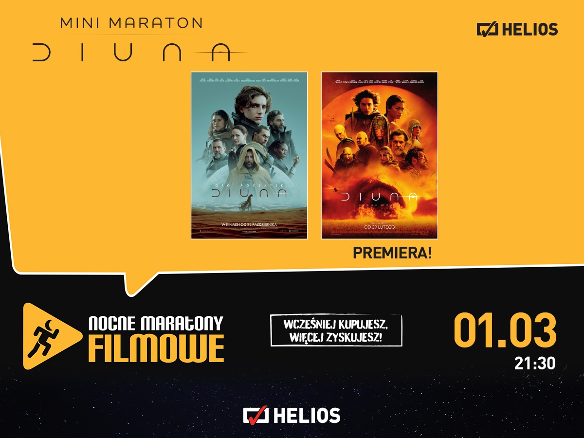 Maraton DIUNA w kinie Helios