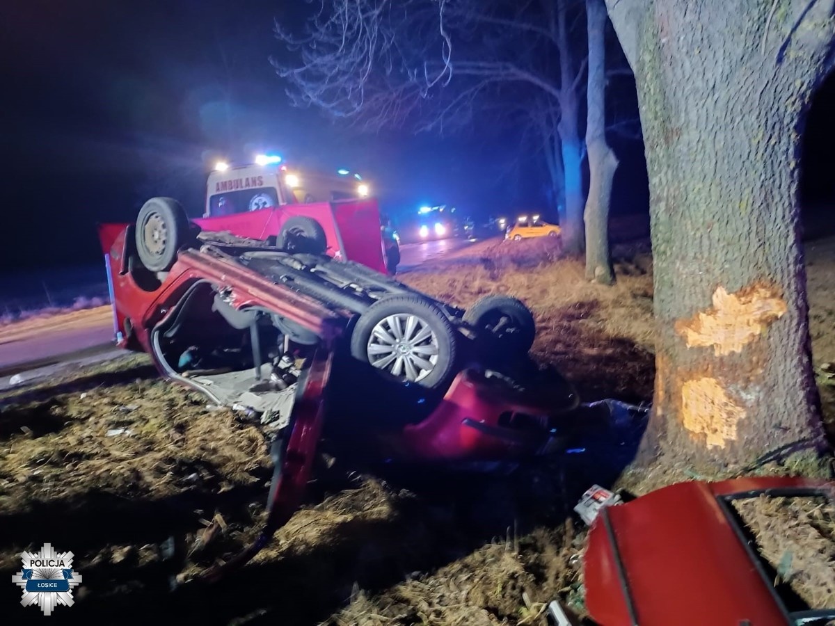 Tragiczny wypadek w którym zginął 29letni kierowca