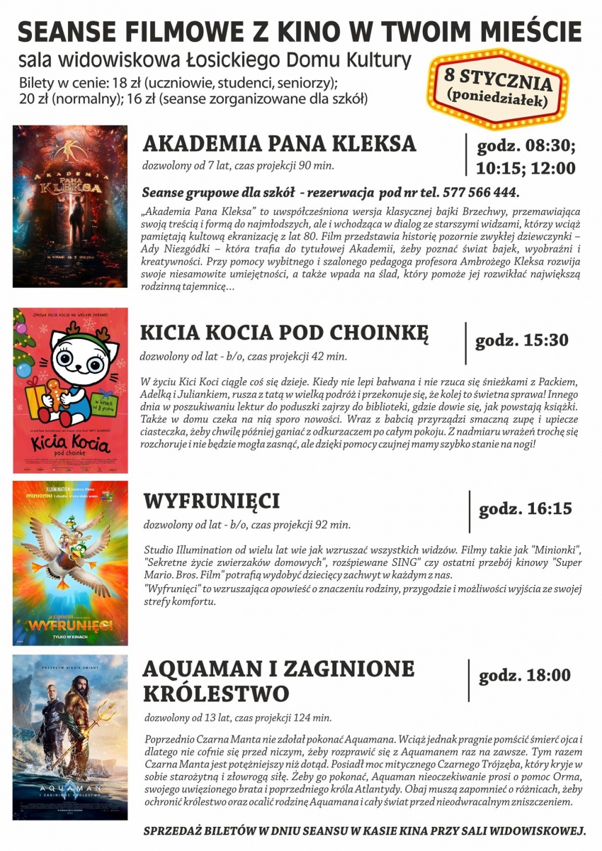 Kino w Twoim Mieście - sprawdź repertuar