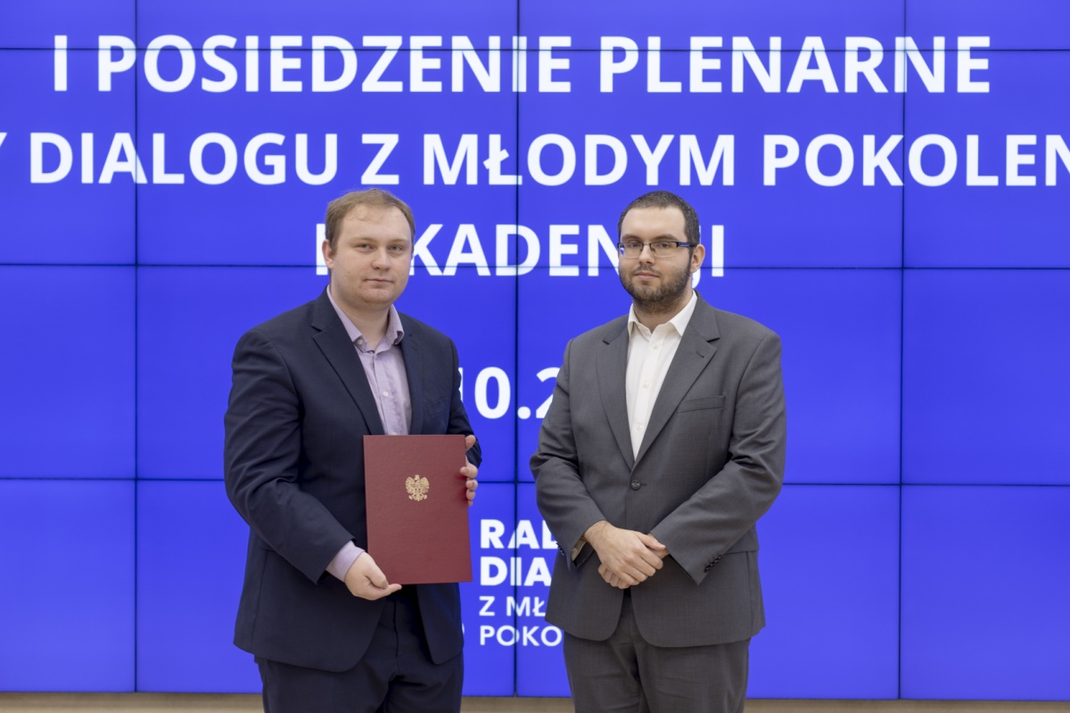 Jarosław Bieliński, młody aktywista z gminy Łosice, dołączył do Rady Dialogu z Młodym Pokoleniem działającym w Kancelarii Prezesa Rady Ministrów. 