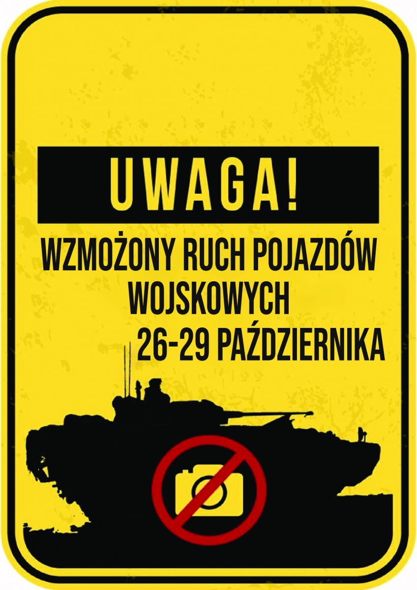 Uwaga! Ćwiczenia wojskowe