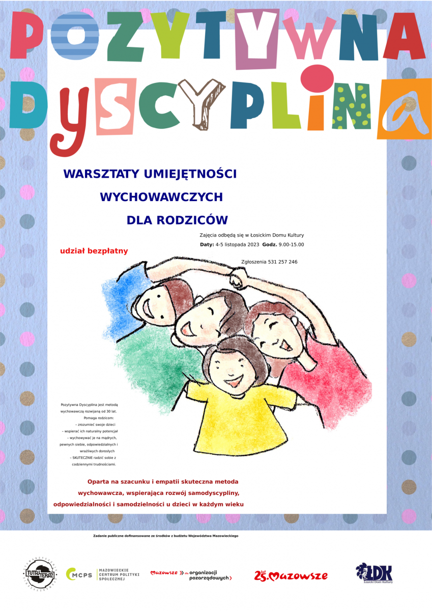 Już dziś zapisz się na bezpłatne warsztaty dla rodziców