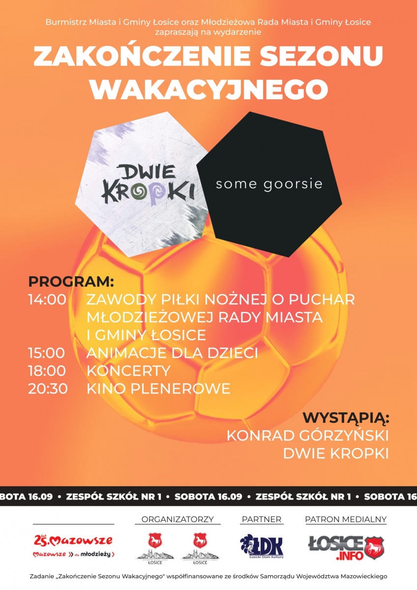 Zakończenie sezonu wakacyjnego