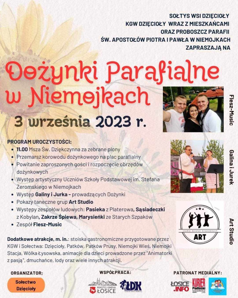 Dożynki Parafialne w Niemojkach