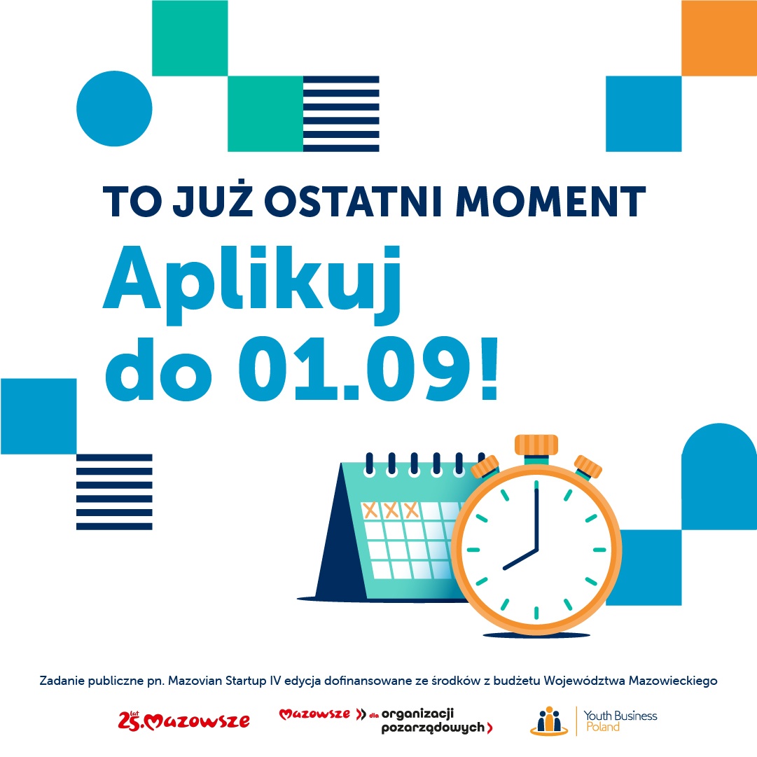 Dołącz do programu akceleracyjnego Mazovian Startup IV