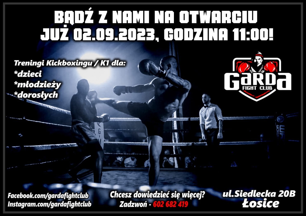 Powstaje nowy klub sportowy dla miłośników kickboxingu