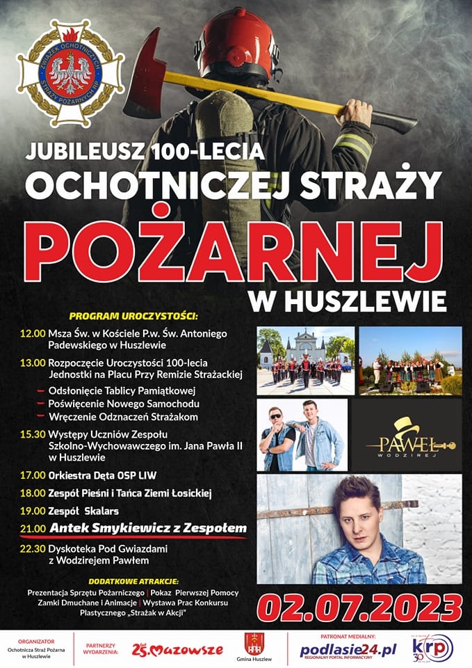 100-lecie OSP w Huszlewie