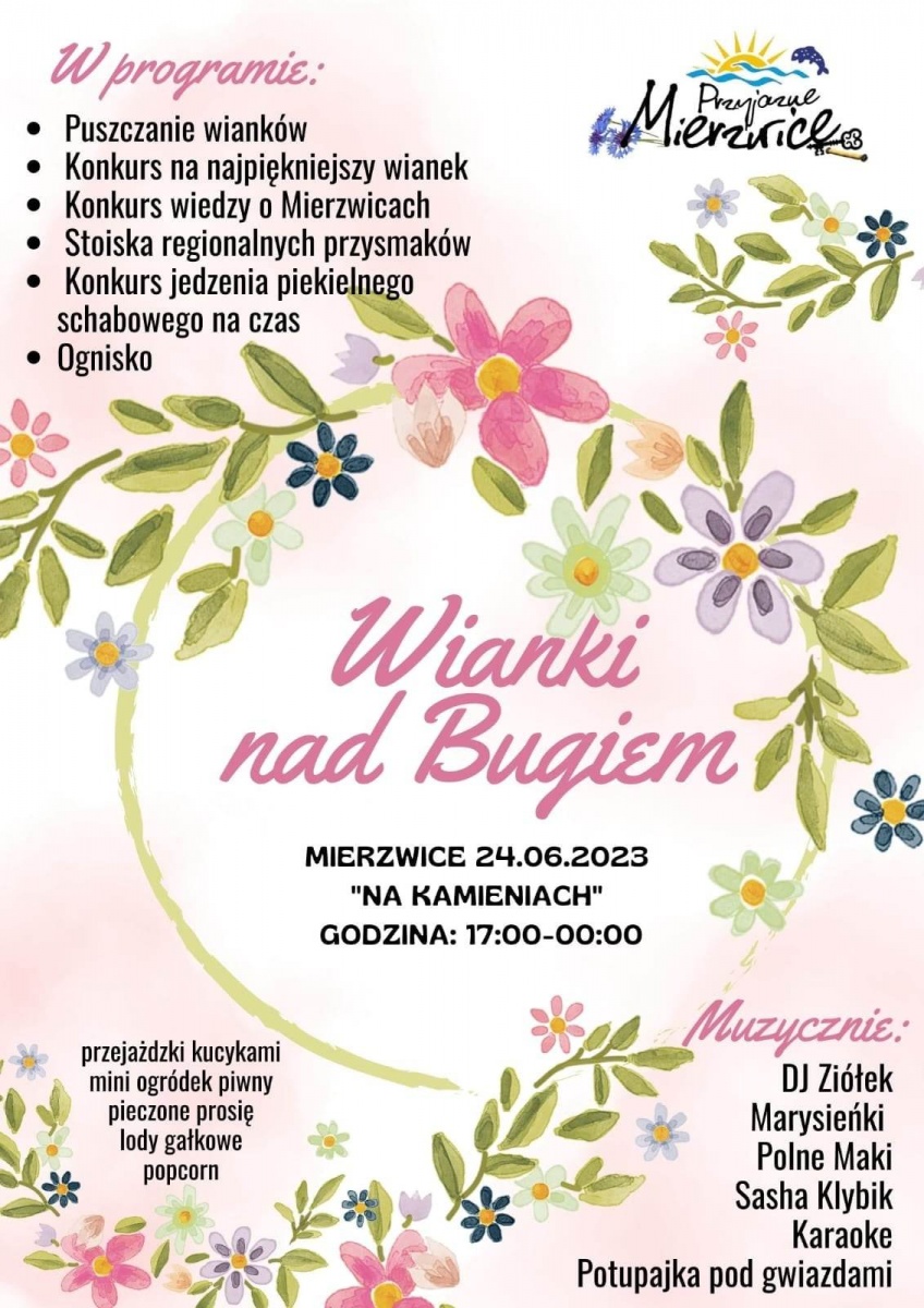 Wianki nad Bugiem