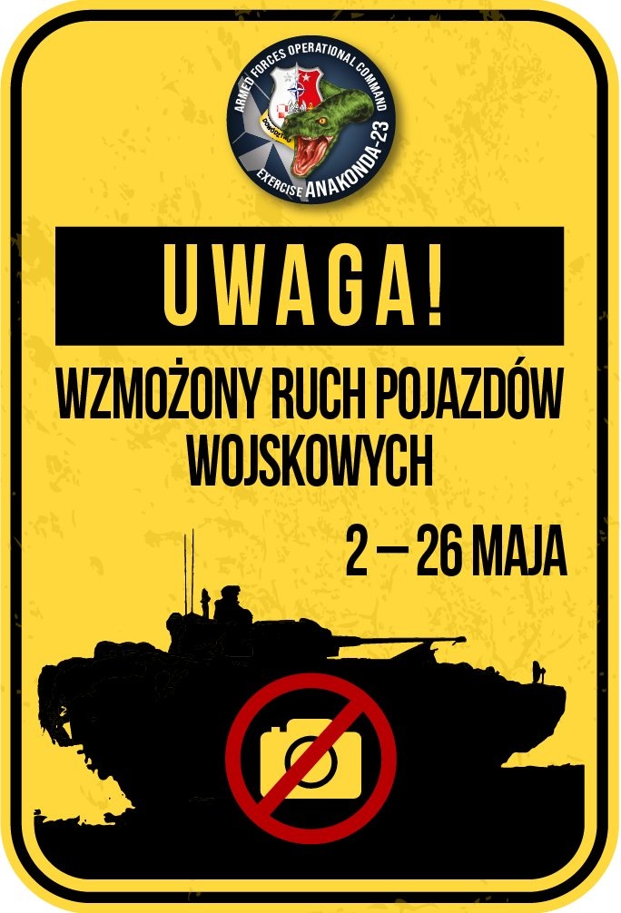 Ćwiczenia wojskowe Anakonda23