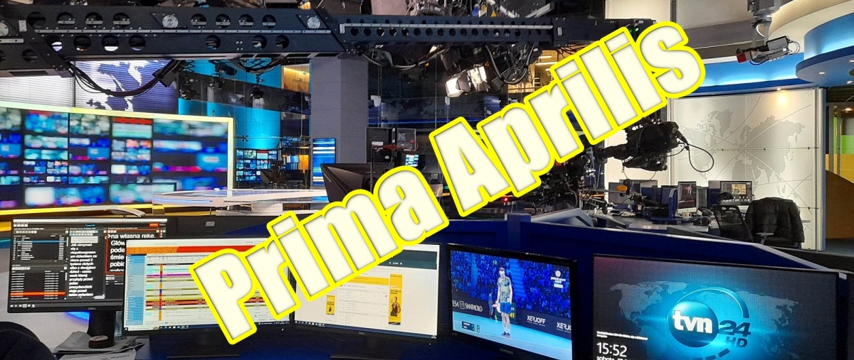 Łosice.info w jednym teamie z TVN - żart na Prima Aprilis