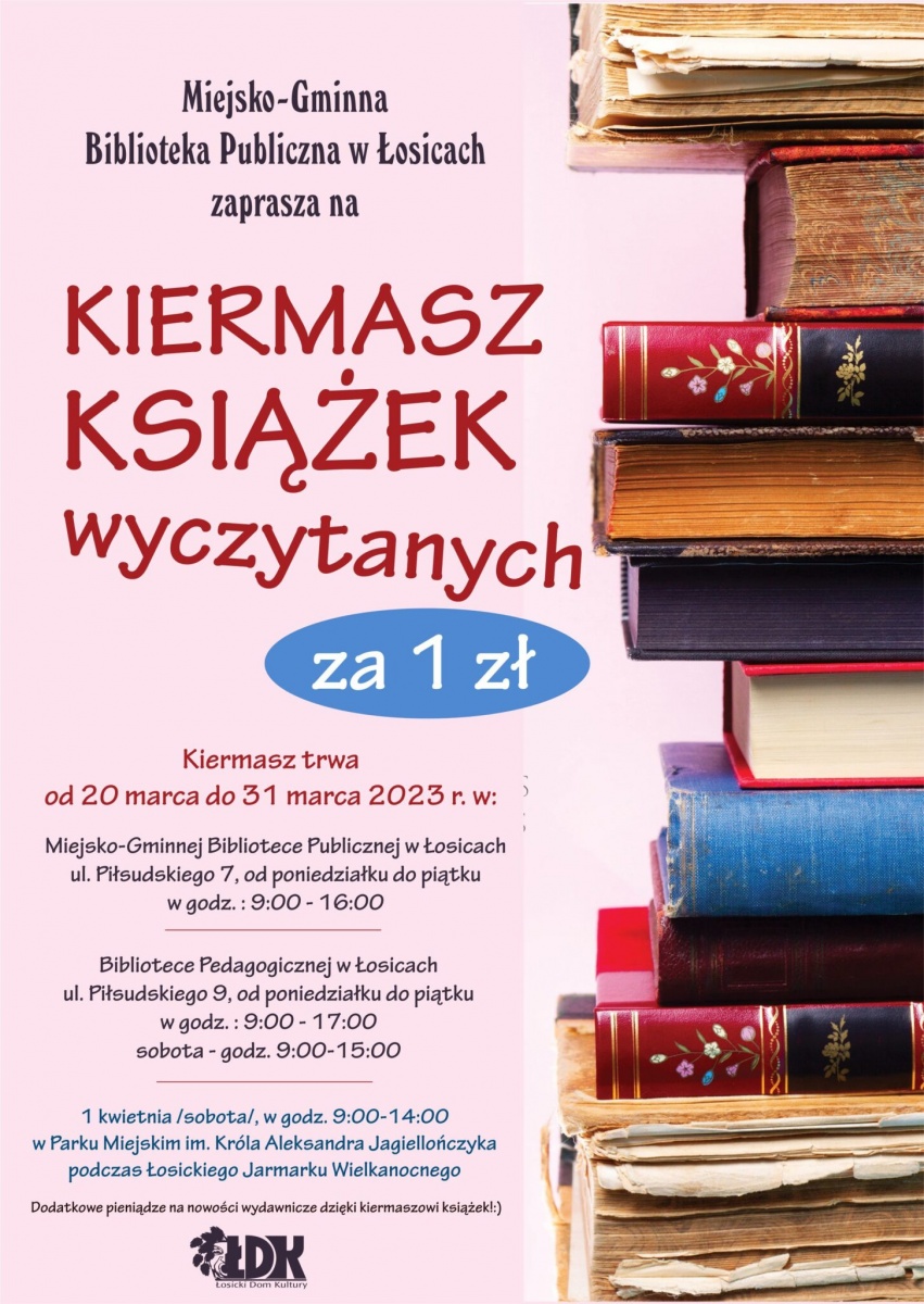 Książki za symboliczną złotówkę
