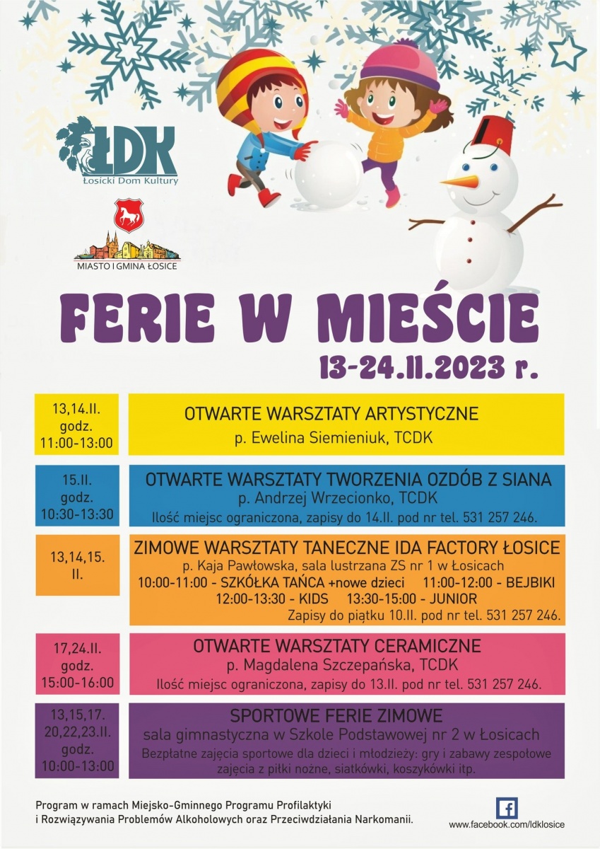 Ferie w mieście