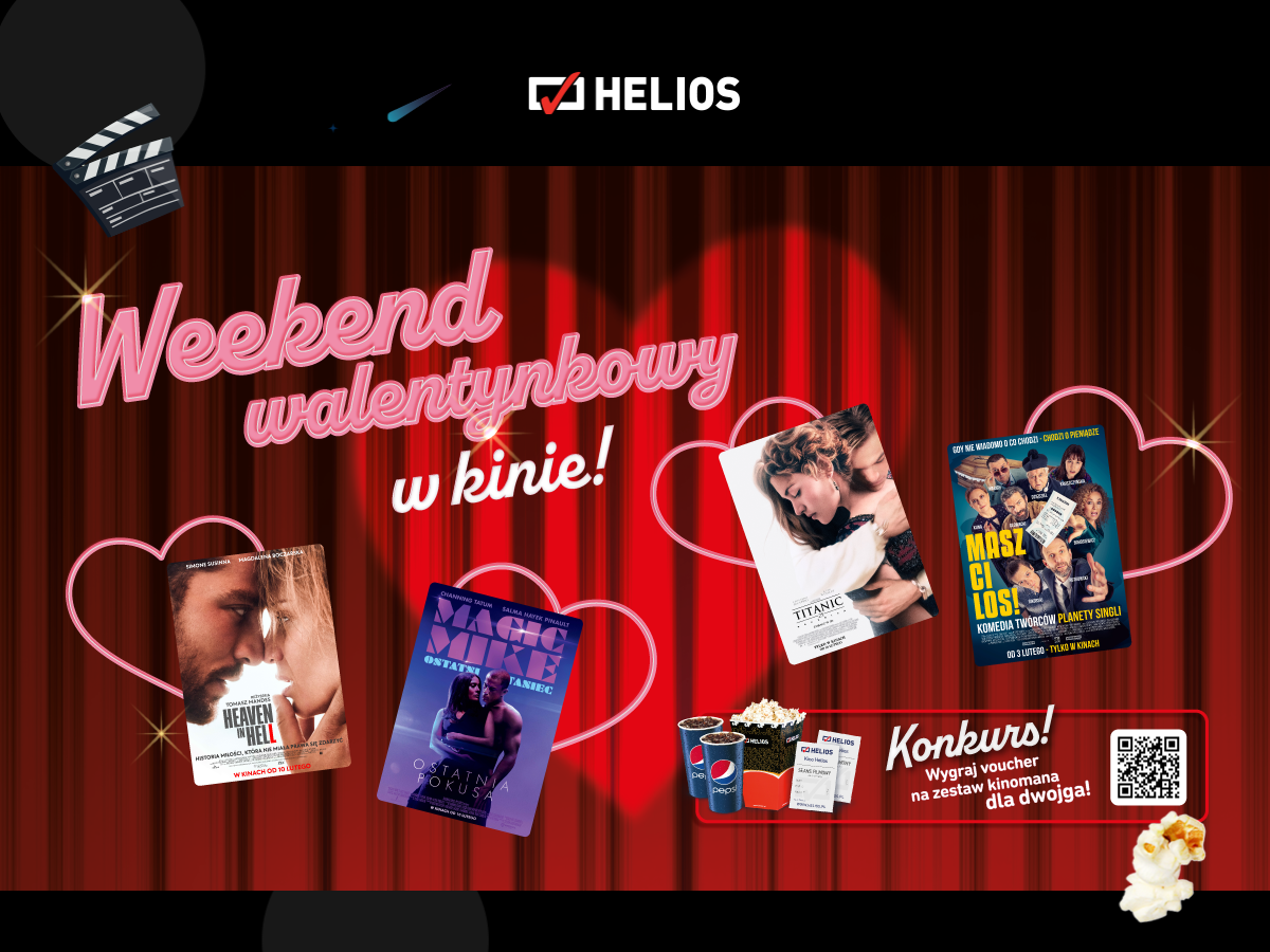 Weekend Walentynkowy w Kinie Helios