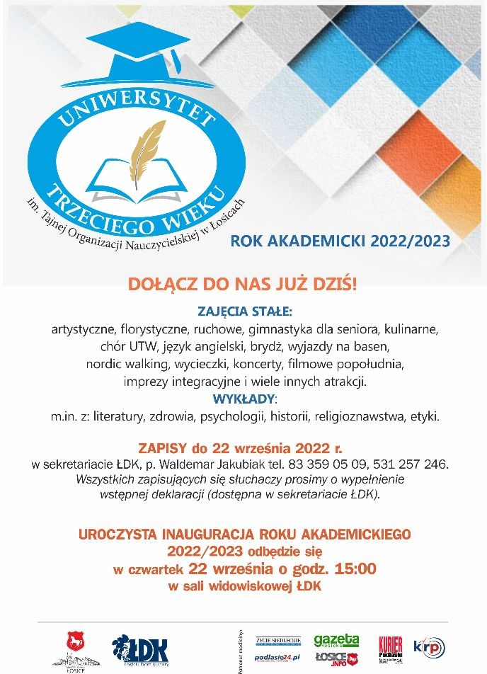 Inauguracja Roku Akademickiego UTW