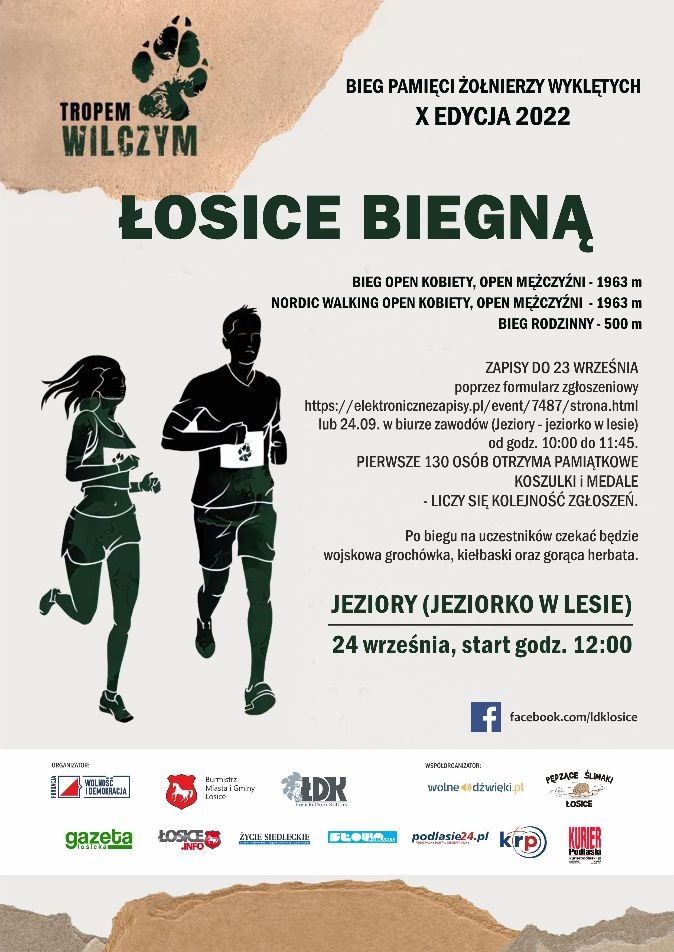 Już wkrótce Tropem Wilczym i Mistrzostwa Polski ZSS Sprawni-Razem w Biegach przełajowych