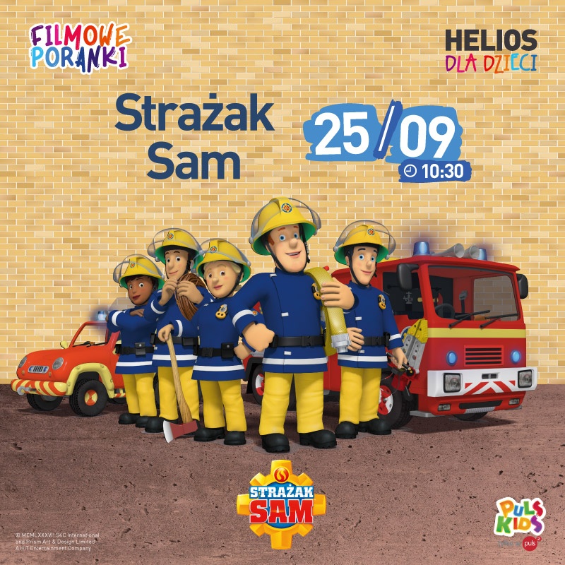 Filmowe Poranki: Strażak Sam - wygraj bilety