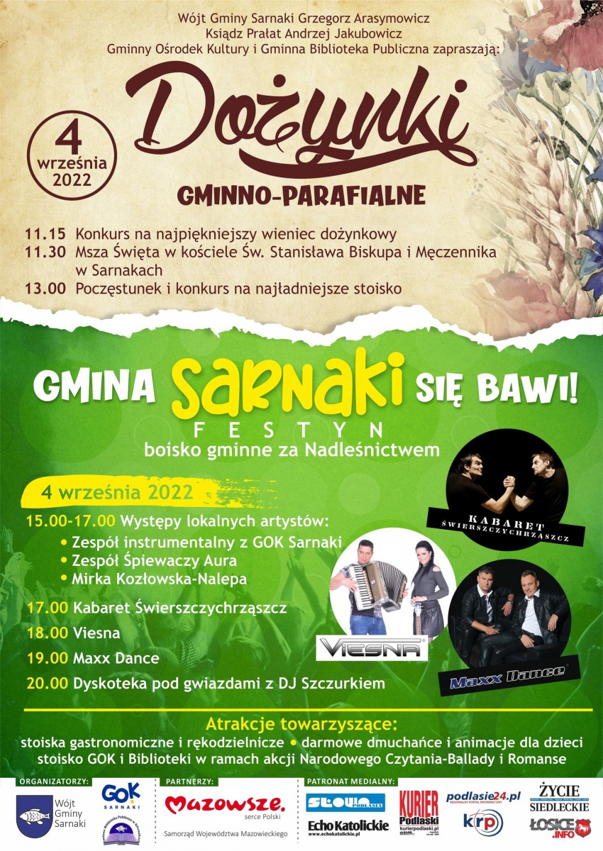 Gmina Sarnaki się bawi!