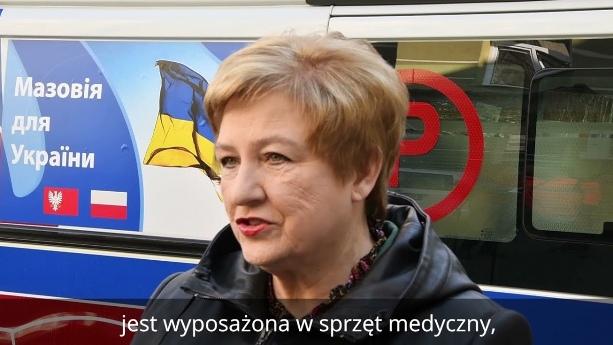 Samorząd Mazowsza przekazał Ukrainie dwie kolejne karetki