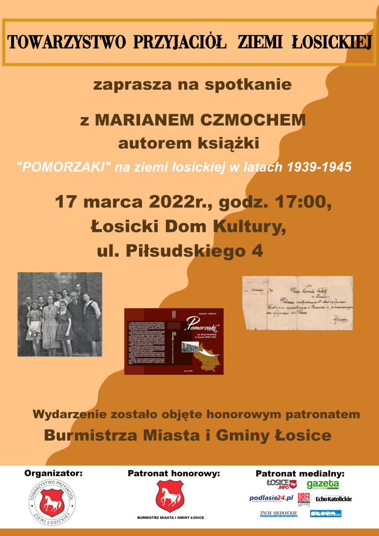 Pomorzaki na ziemi łosickiej w latach 1939-1945 - spotkanie autorskie