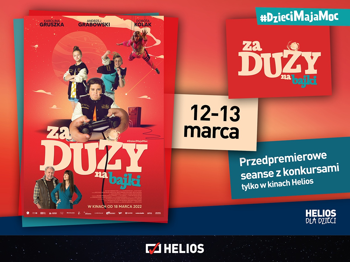 Za duży na bajki - wygraj bilety