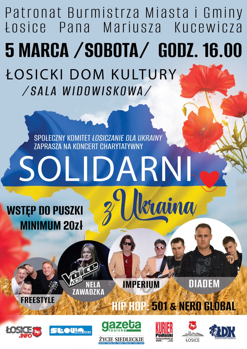 Solidarni z Ukrainą - koncert