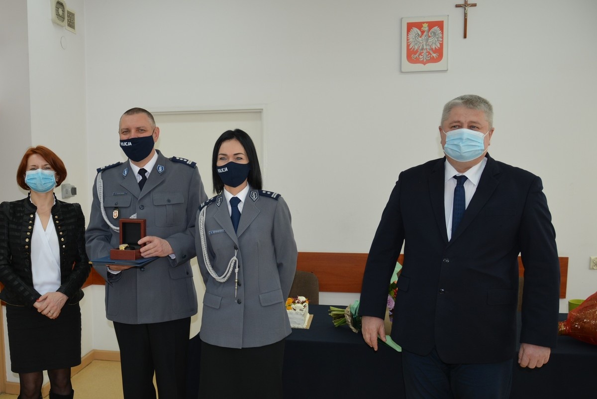 Komendant KPP pożegnał się z policyjnym mundurem