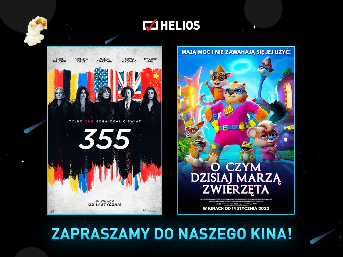 Kino Helios Siedlce zaprasza