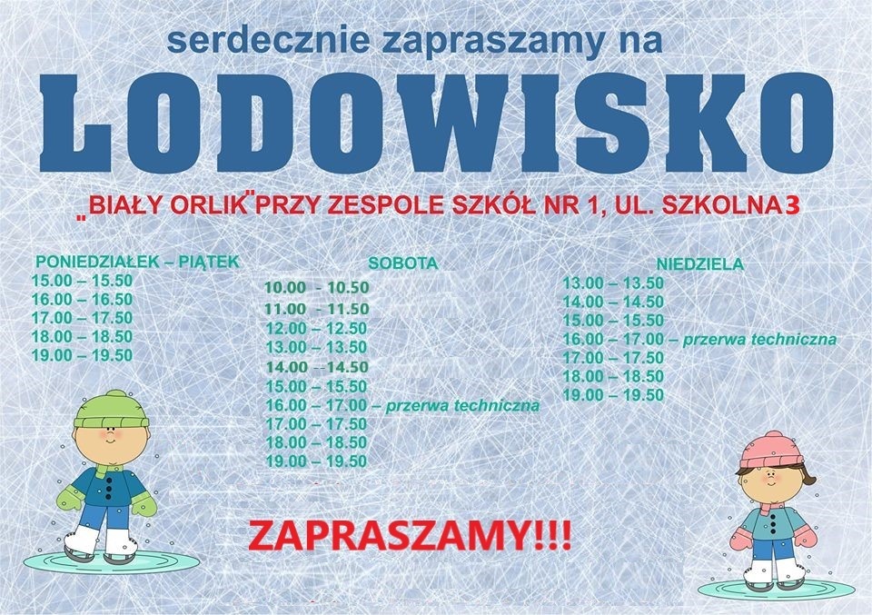 Zapraszamy na lodowisko