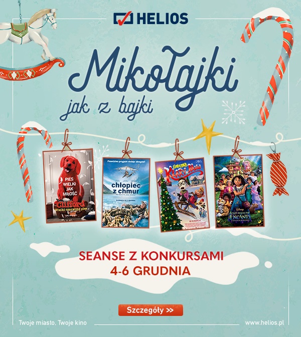 Mikołajki jak z bajki w kinie Helios Siedlce!