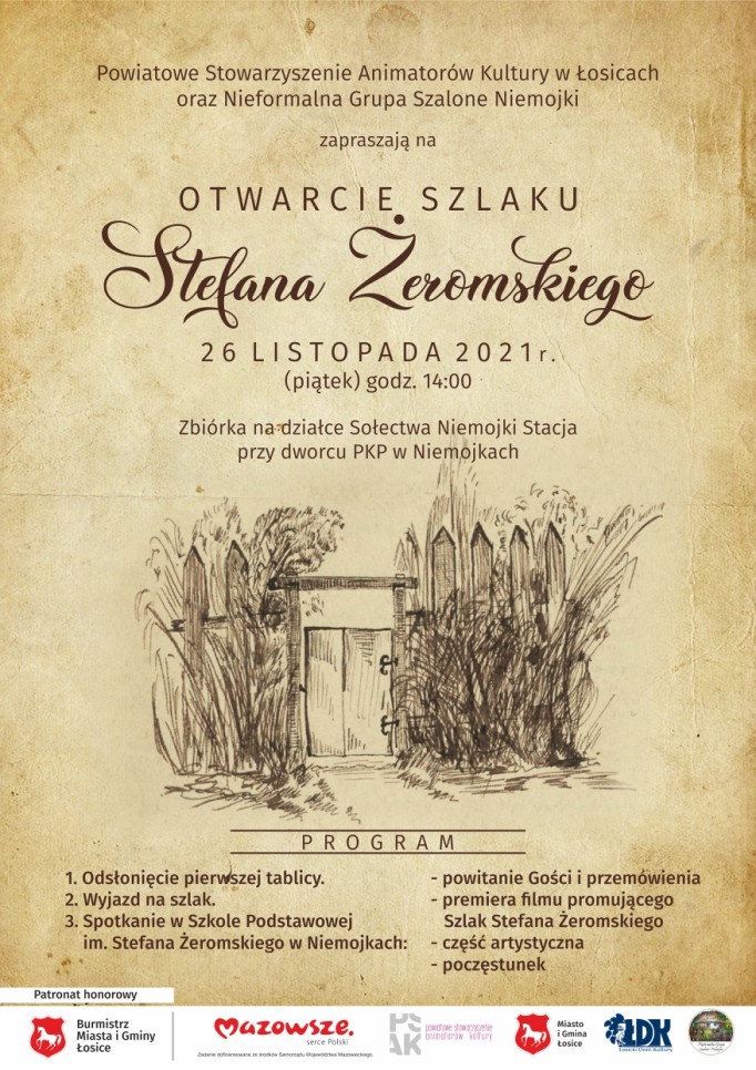 Otwarcie szlaku Stefana Żeromskiego