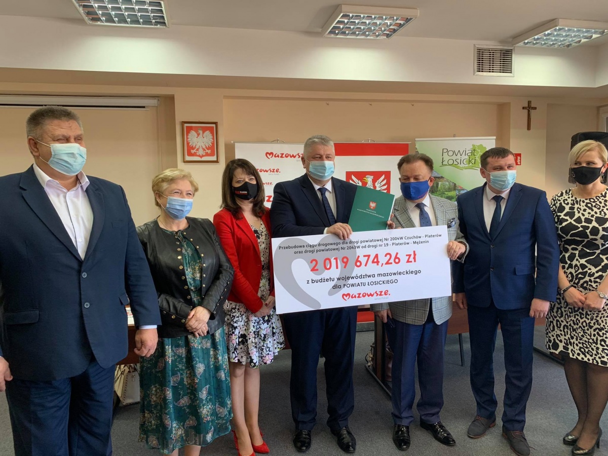 O najważniejszych inwestycjach w powiecie łosickim