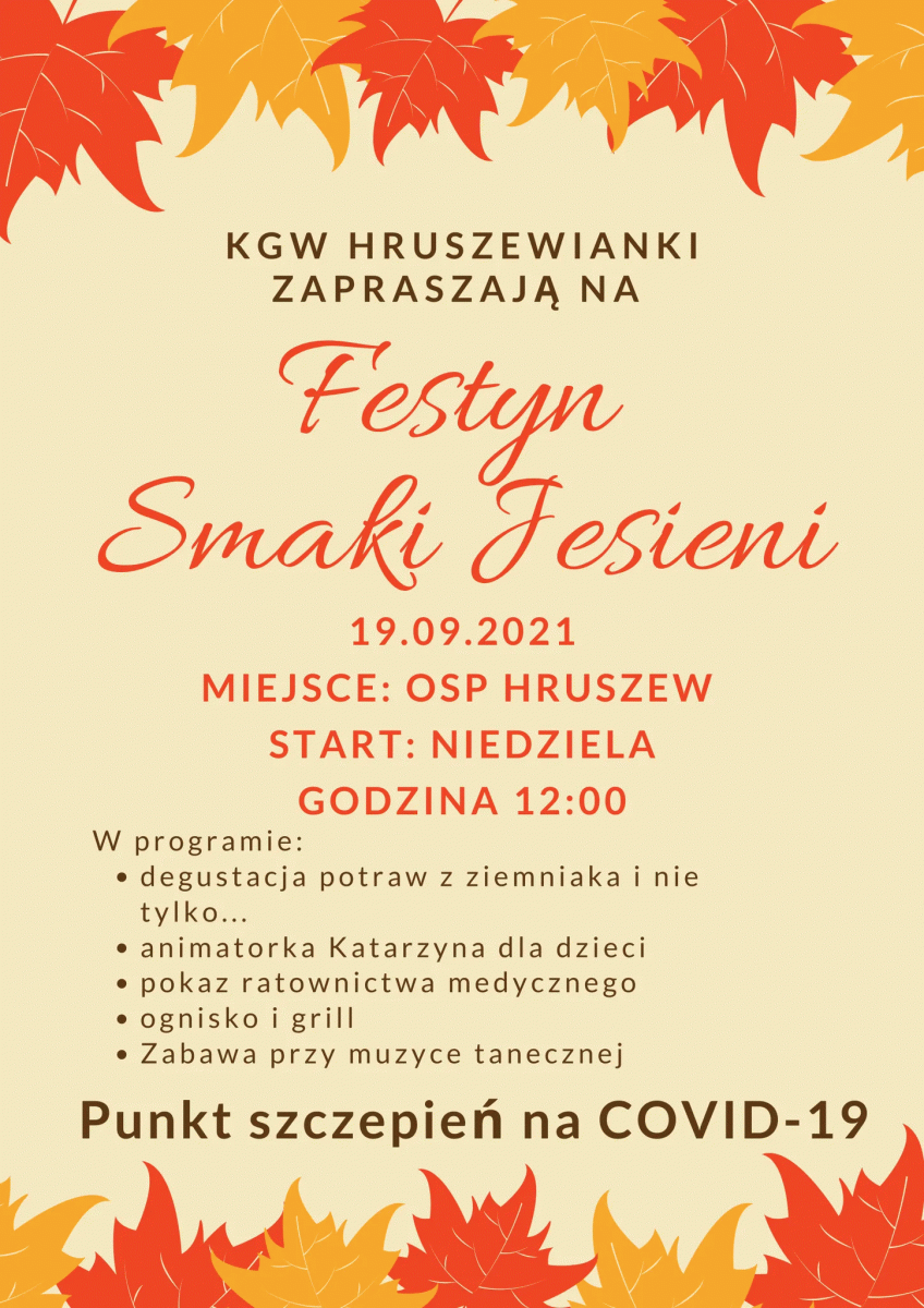 Smaki Jesieni w Hruszewie