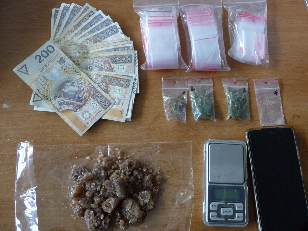 Mefedron i marihuana u łosiczanina