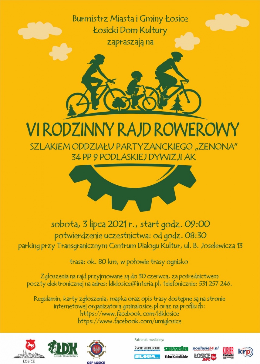 VI Rodzinny Rajd Rowerowy