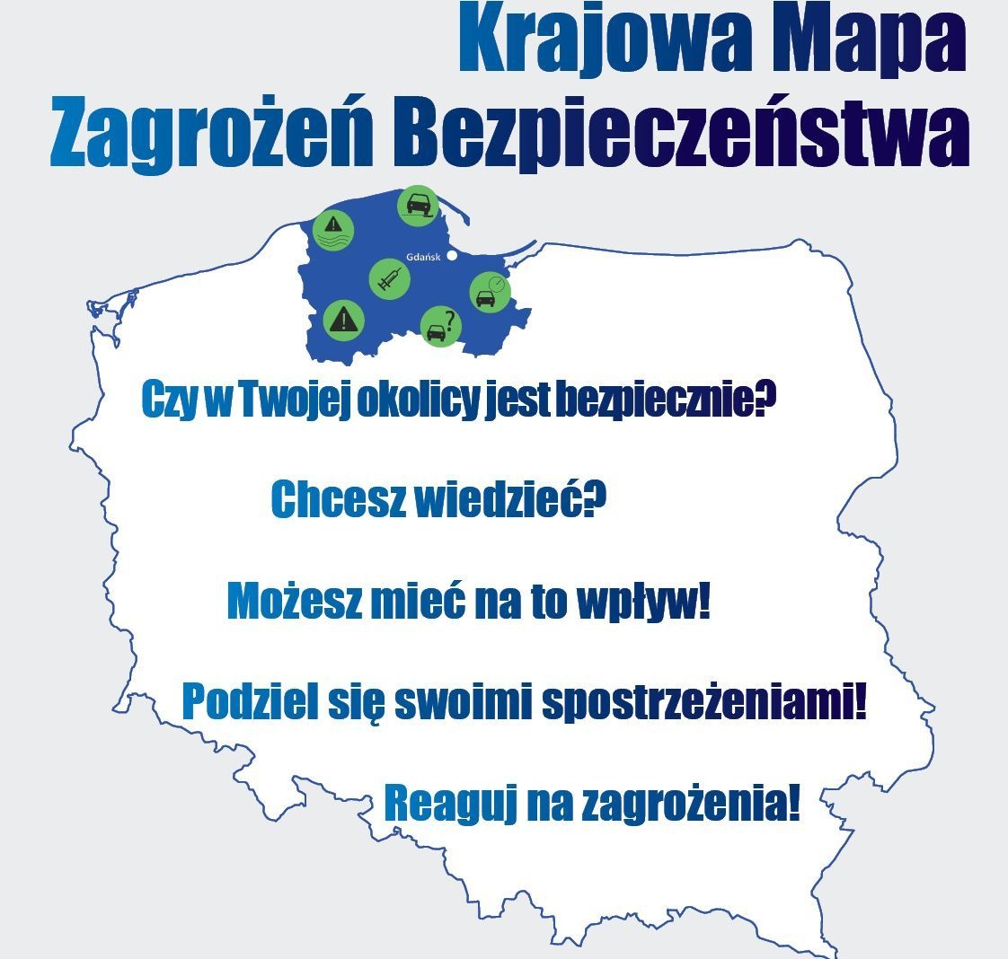 Od czterech lat korzystamy z Krajowej Mapy Zagrożeń