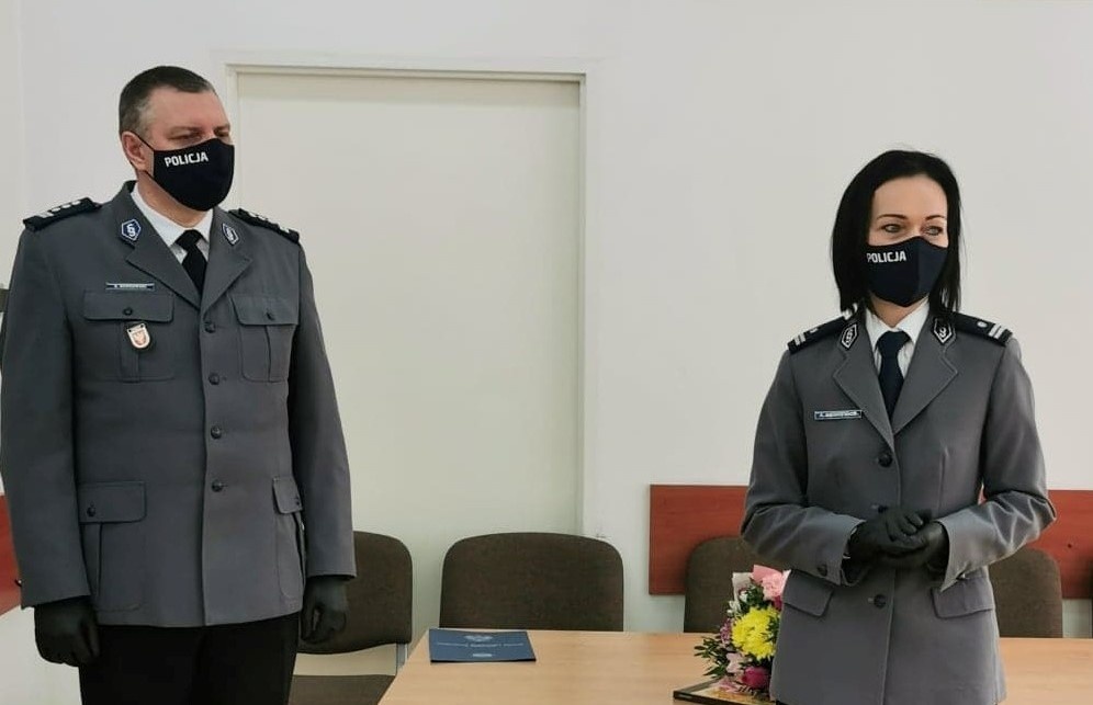 Zmiana na stanowisku I zastępcy komendanta powiatowego policji w Łosicach