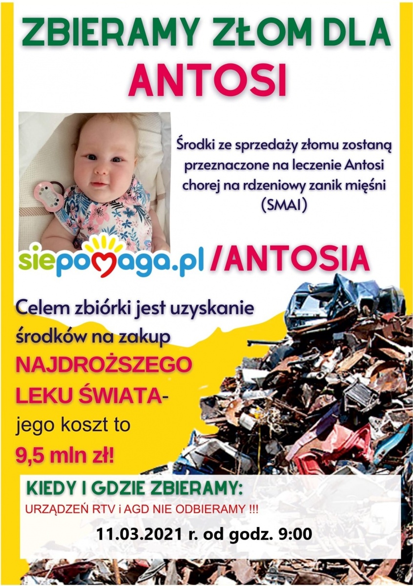 Wielka Akcja Zbiórki Złomu w gminie Olszanka